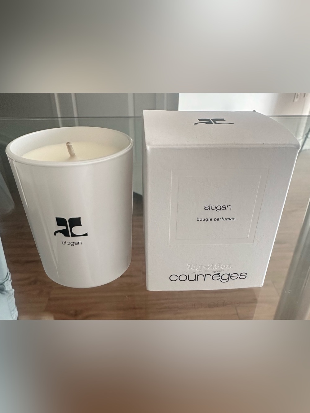 Courage’s Slogan Candle Bougie Perfumer